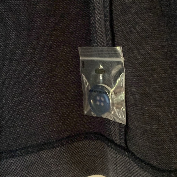 Tommy Hilfiger Slim Fit Blazer One Button Blazer Women's No Collar Pocket Size 6 - Picture 7 of 13